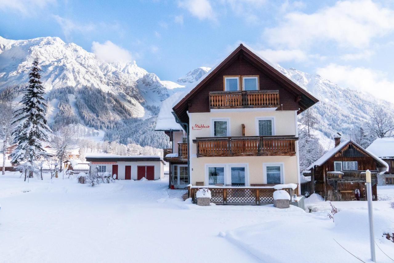 Muehlrad Appartements Ramsau am Dachstein Dış mekan fotoğraf